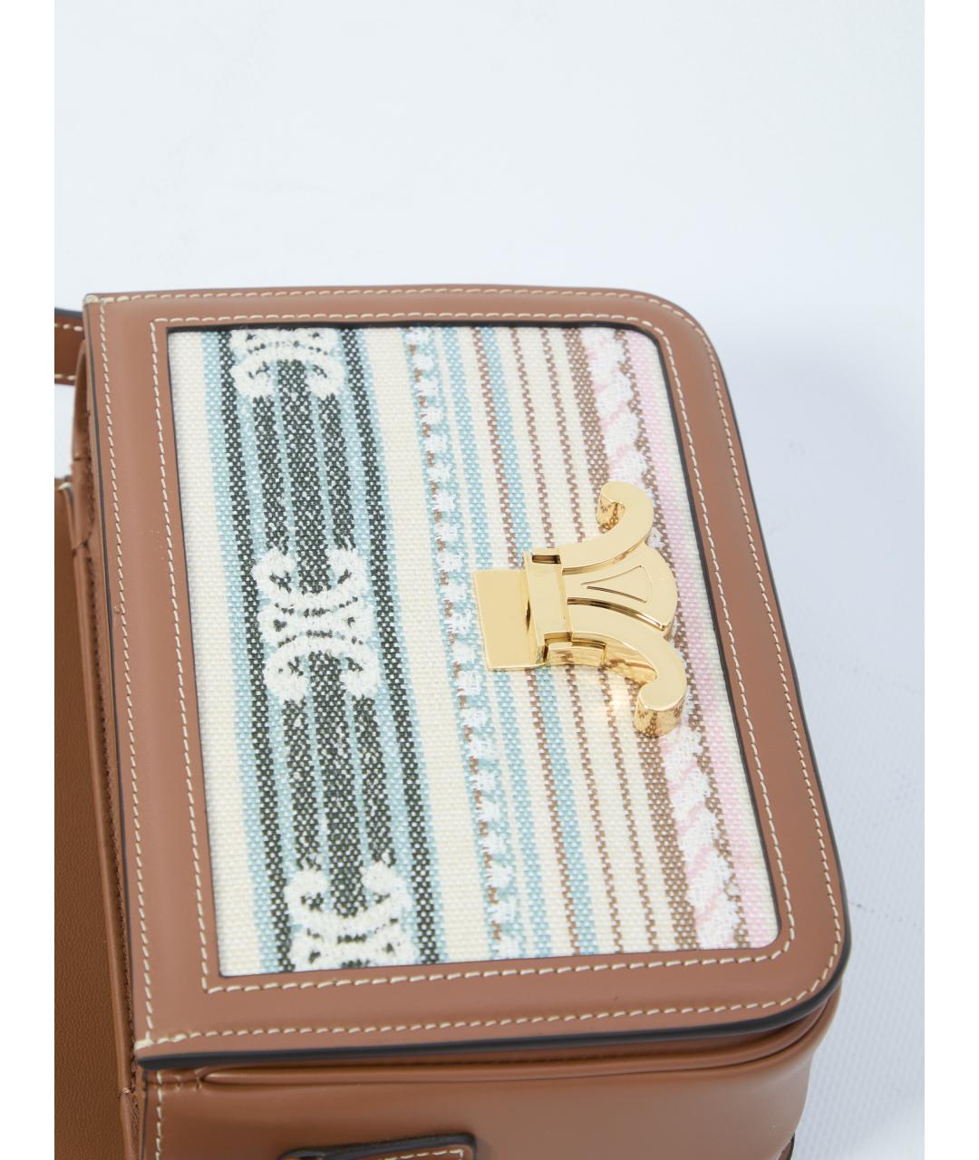 CELINE Мульти тканевая сумка через плечо, фото 5