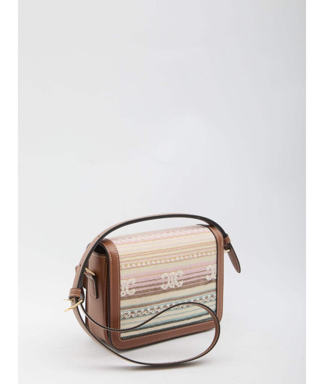 CELINE Мульти тканевая сумка через плечо, фото 3