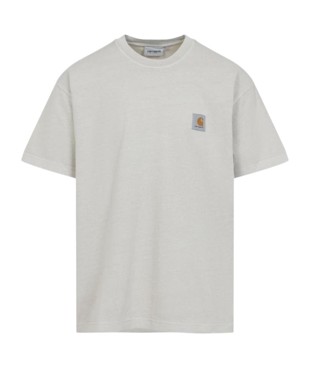 CARHARTT WIP Белая хлопковая футболка, фото 1