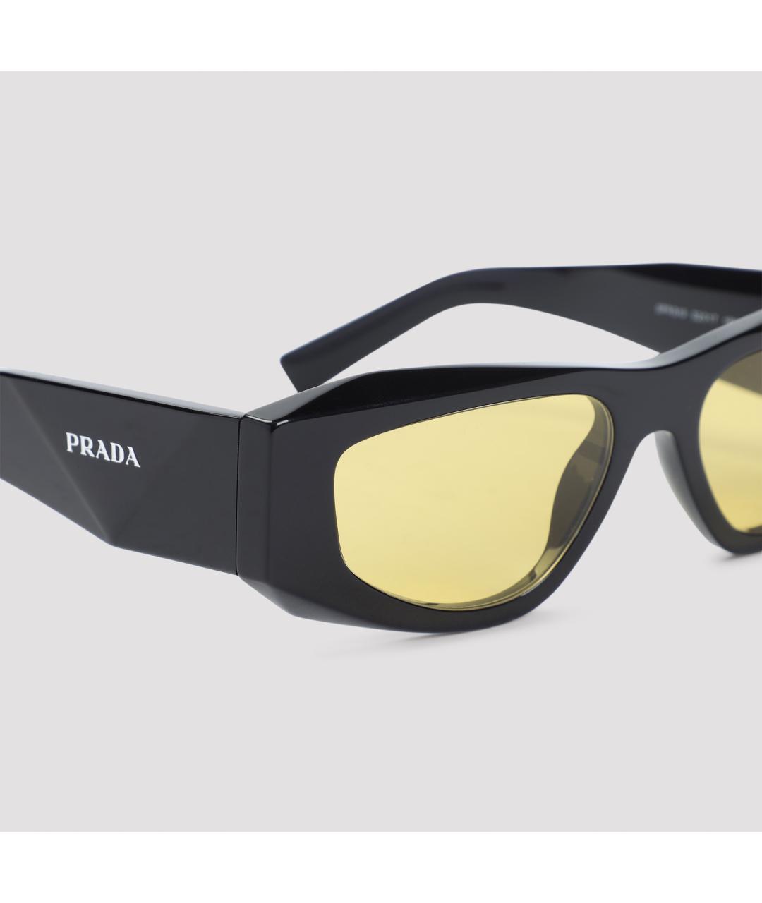 PRADA Черные солнцезащитные очки, фото 4