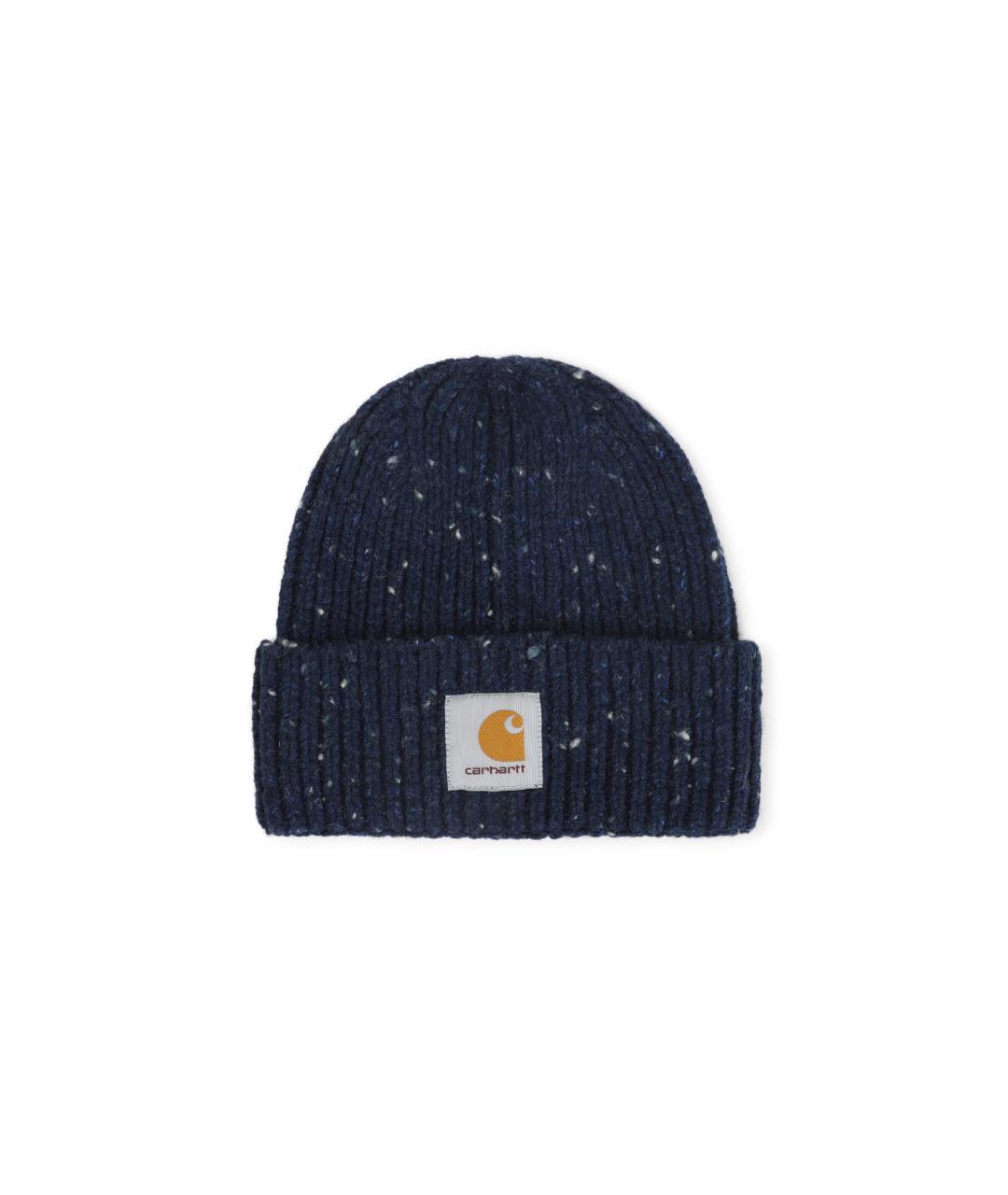 CARHARTT WIP Синяя шерстяная шапка, фото 1