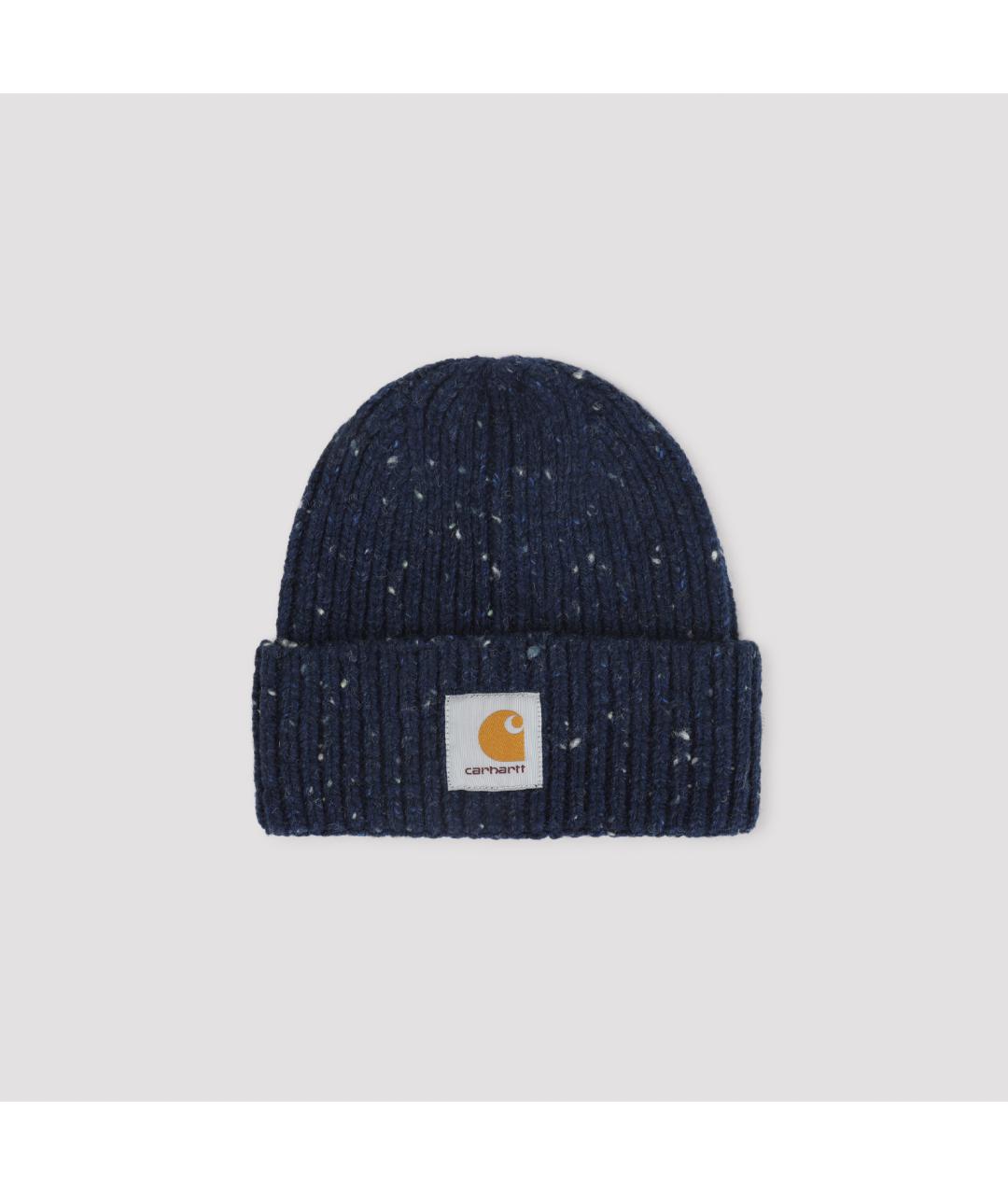 CARHARTT WIP Синяя шерстяная шапка, фото 2