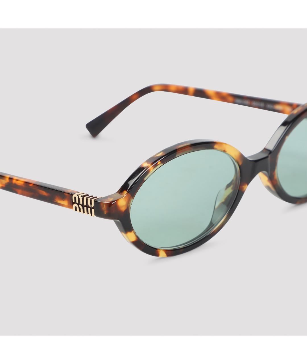 MIU MIU Мульти пластиковые солнцезащитные очки, фото 4