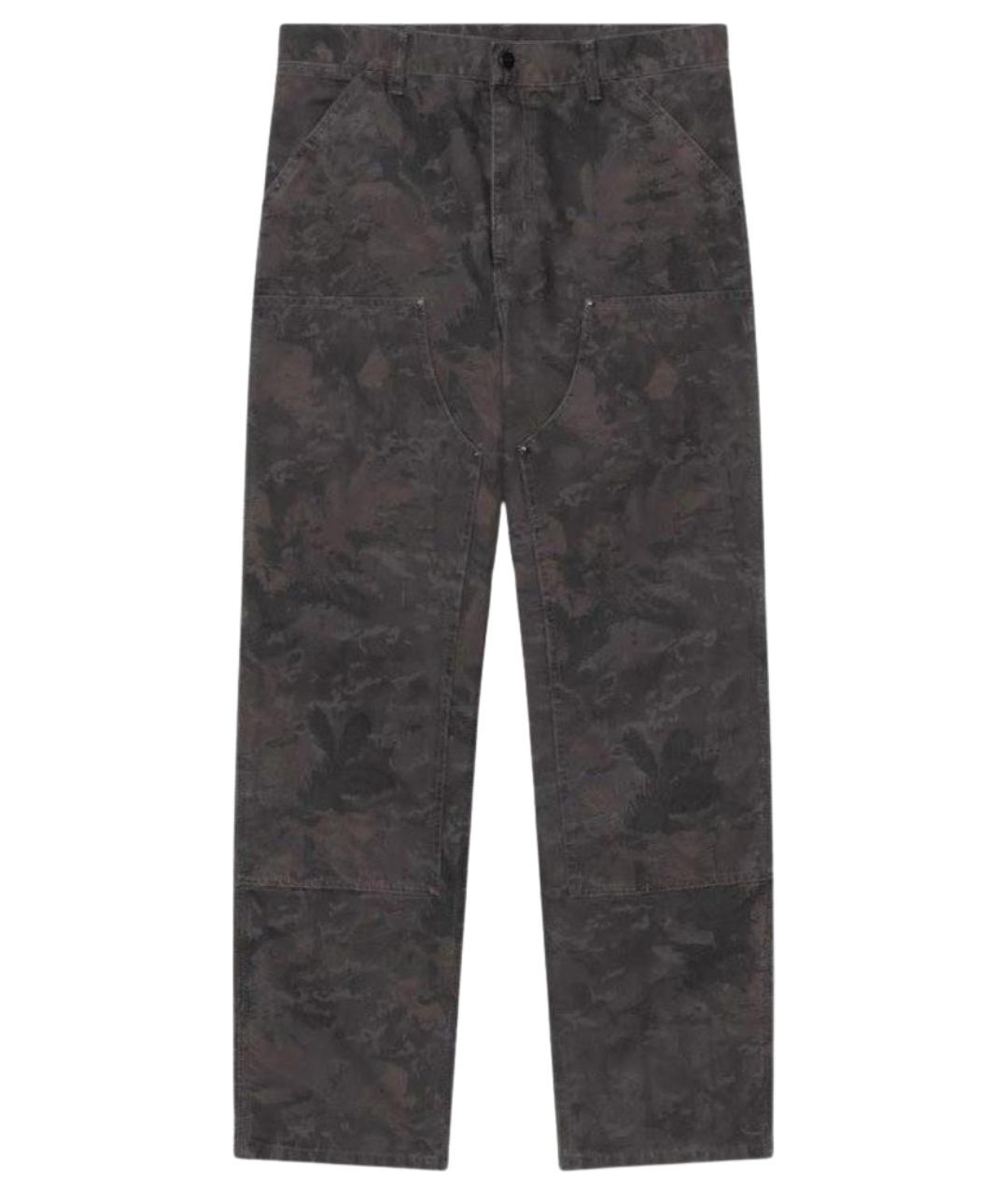 CARHARTT WIP Зеленые полиэстеровые повседневные брюки, фото 1