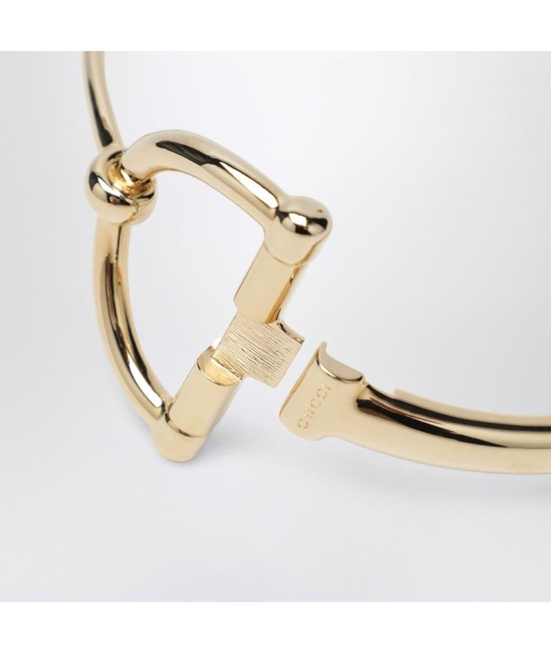 GUCCI Золотое металлическое колье, фото 2