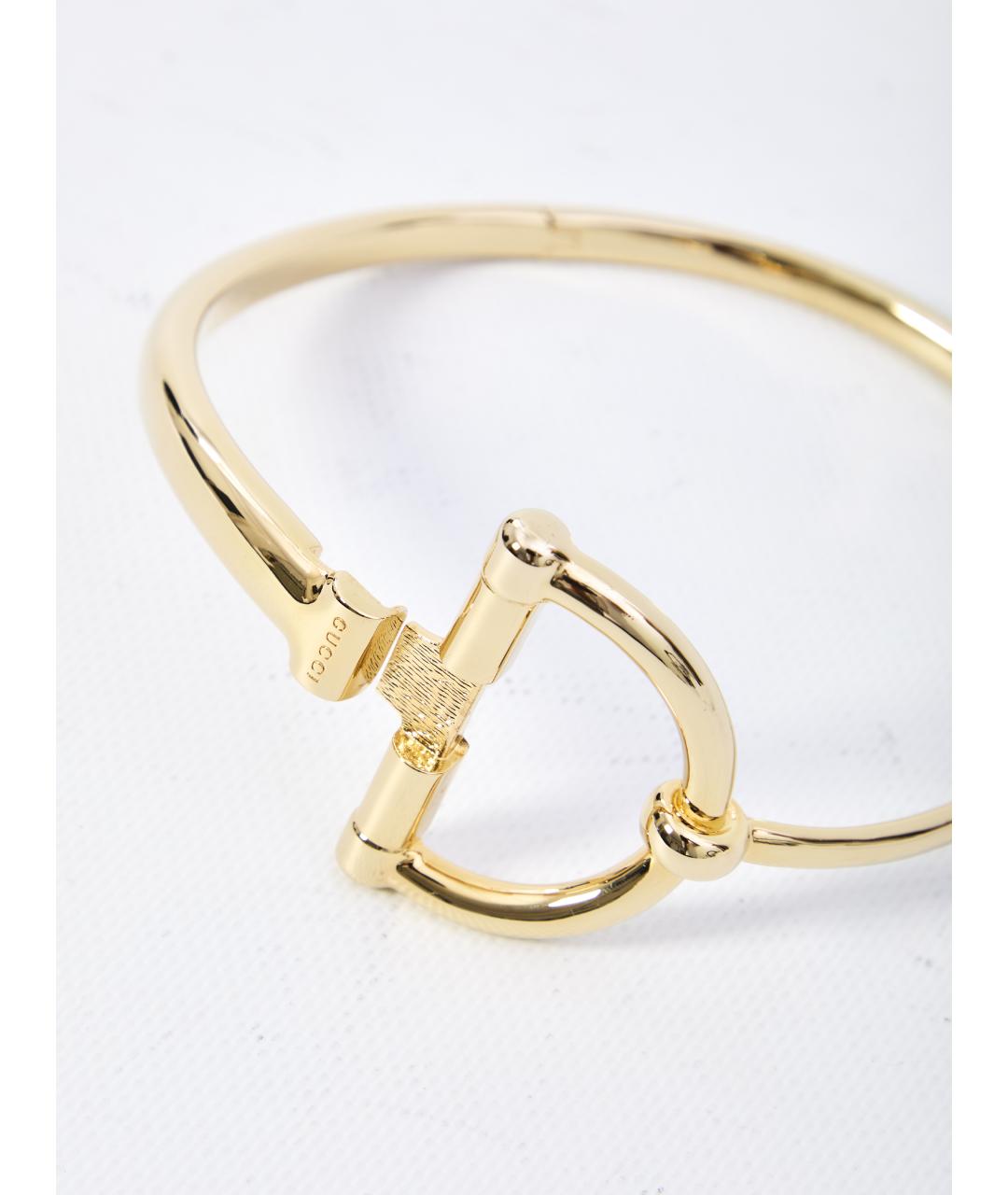 GUCCI Золотое металлическое колье, фото 3