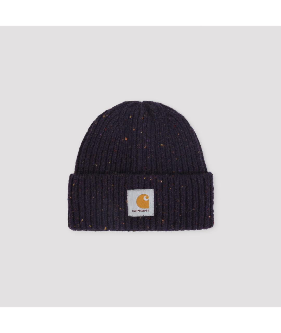 CARHARTT WIP Бордовая шерстяная шапка, фото 2