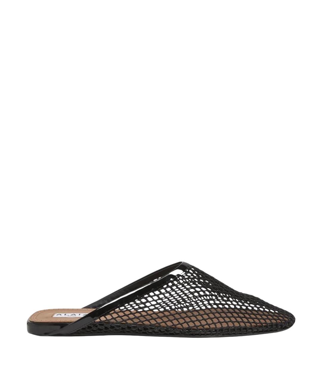 ALAIA Черные мюли из лакированной кожи, фото 1