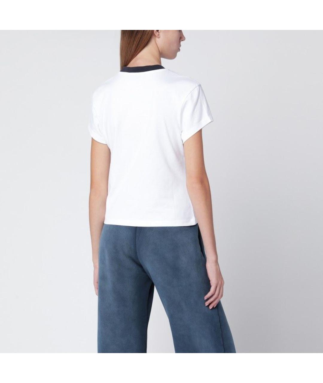 OFF-WHITE Белая футболка, фото 3