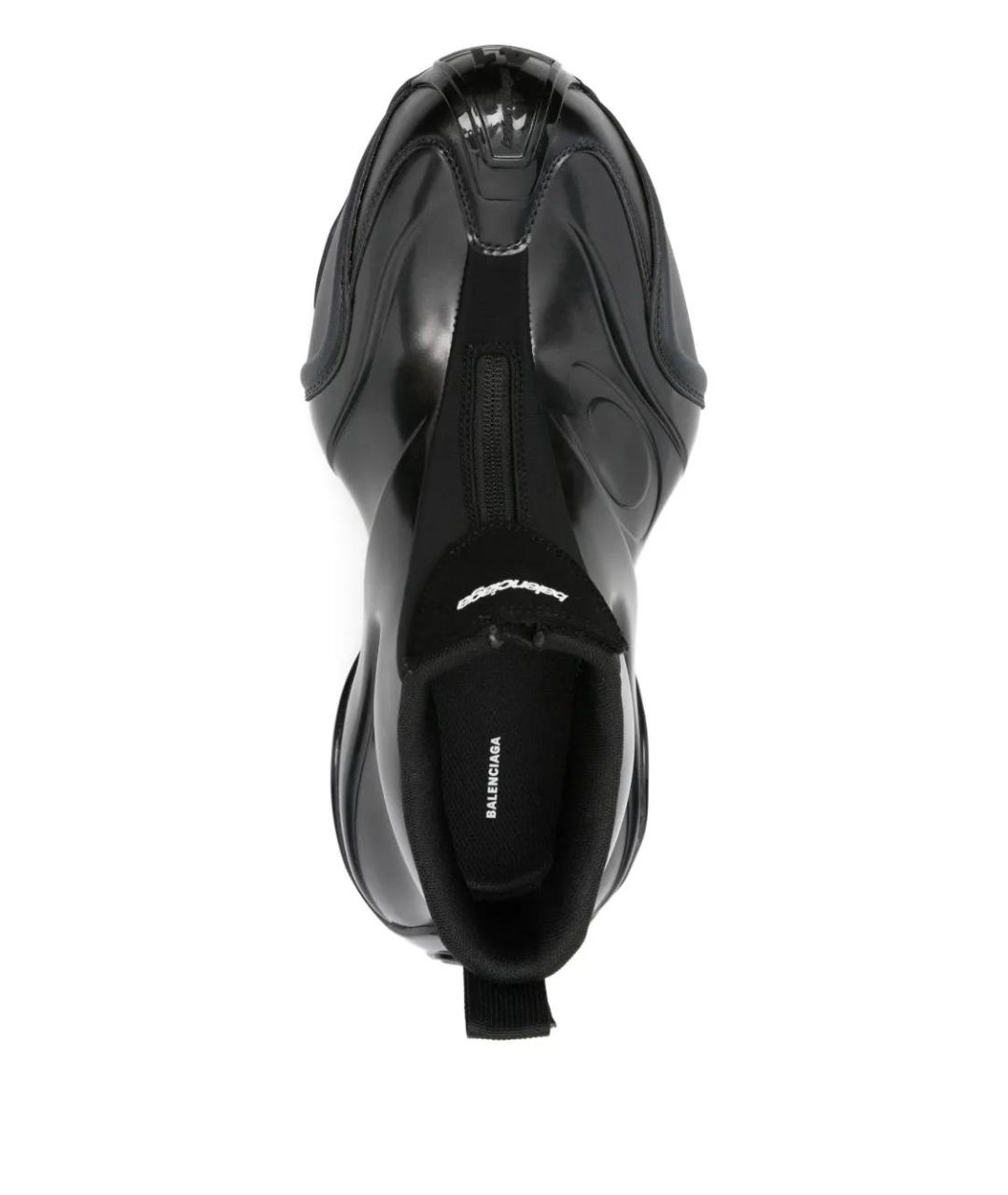 BALENCIAGA Черные низкие кроссовки / кеды, фото 5