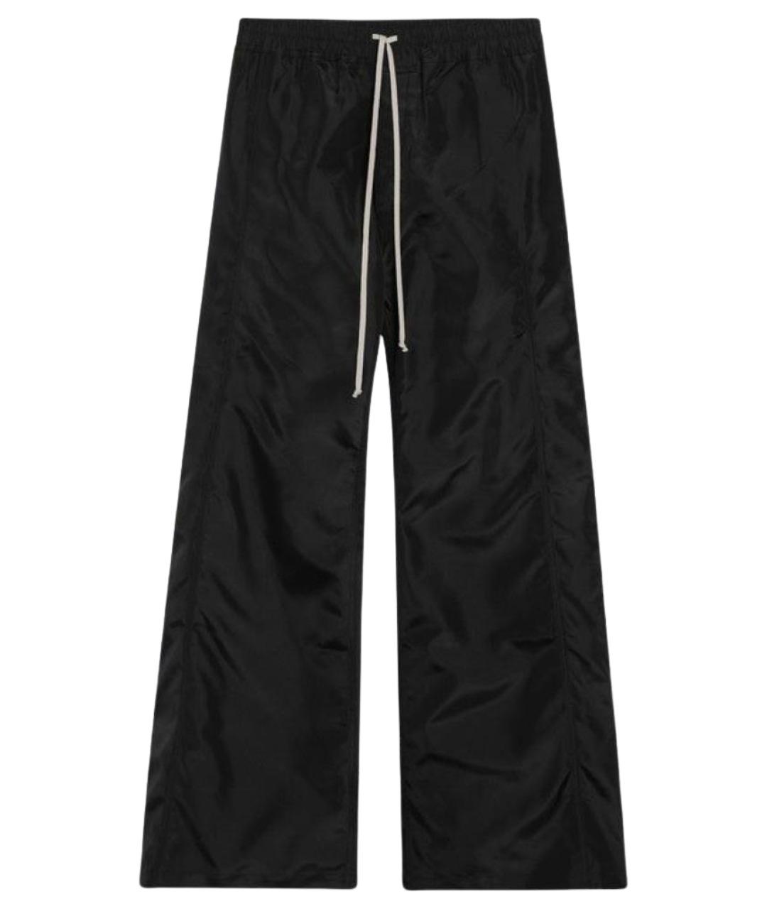 RICK OWENS DRKSHDW Черные синтетические повседневные брюки, фото 1