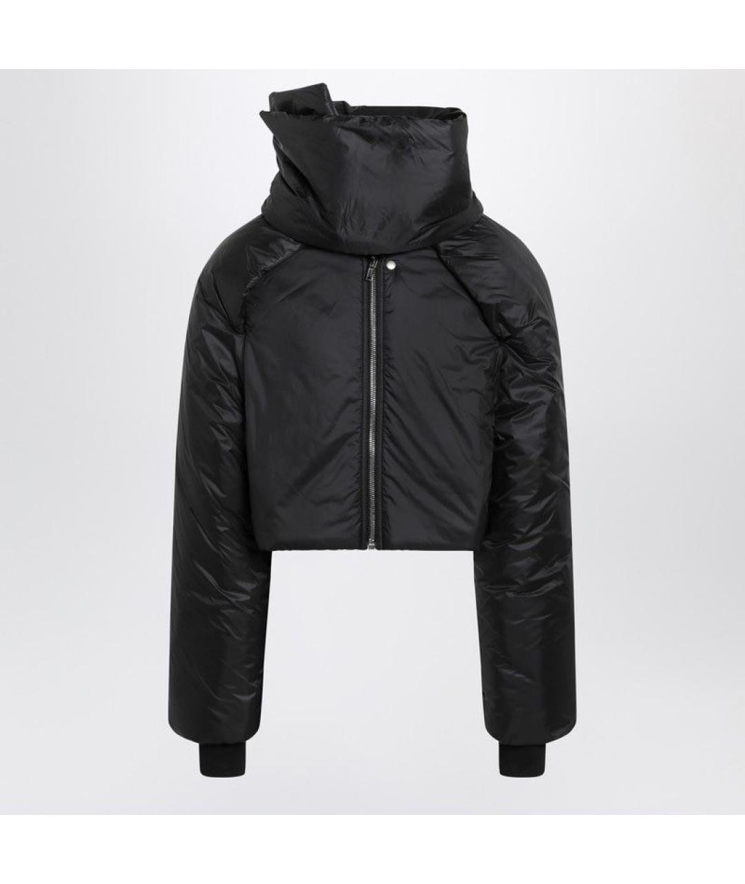 RICK OWENS DRKSHDW Черная полиэстеровая куртка, фото 3