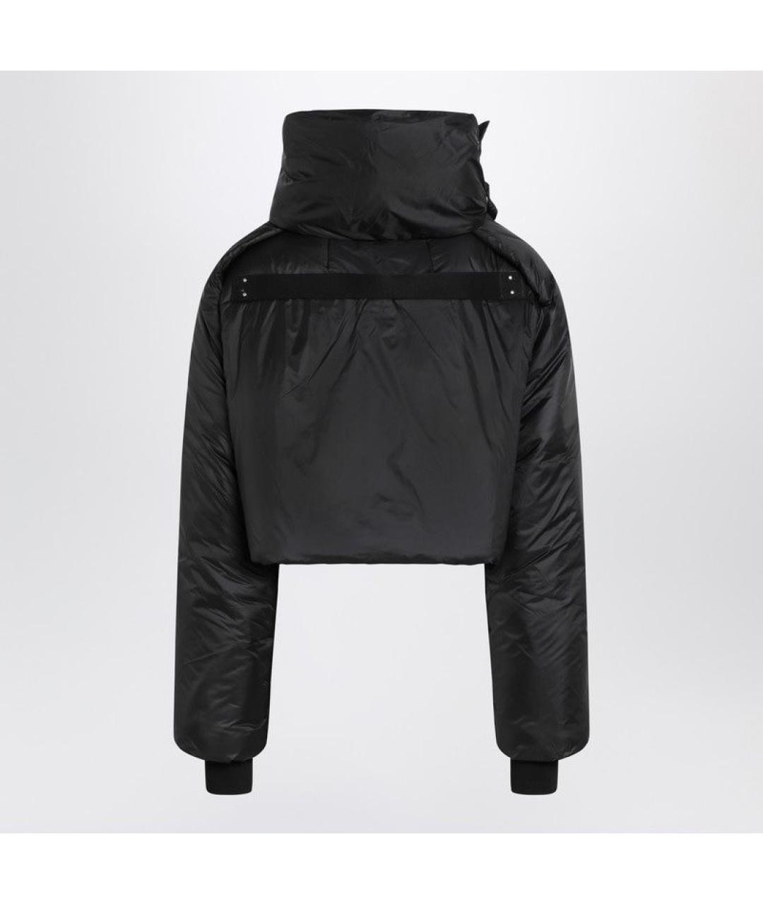 RICK OWENS DRKSHDW Черная полиэстеровая куртка, фото 2