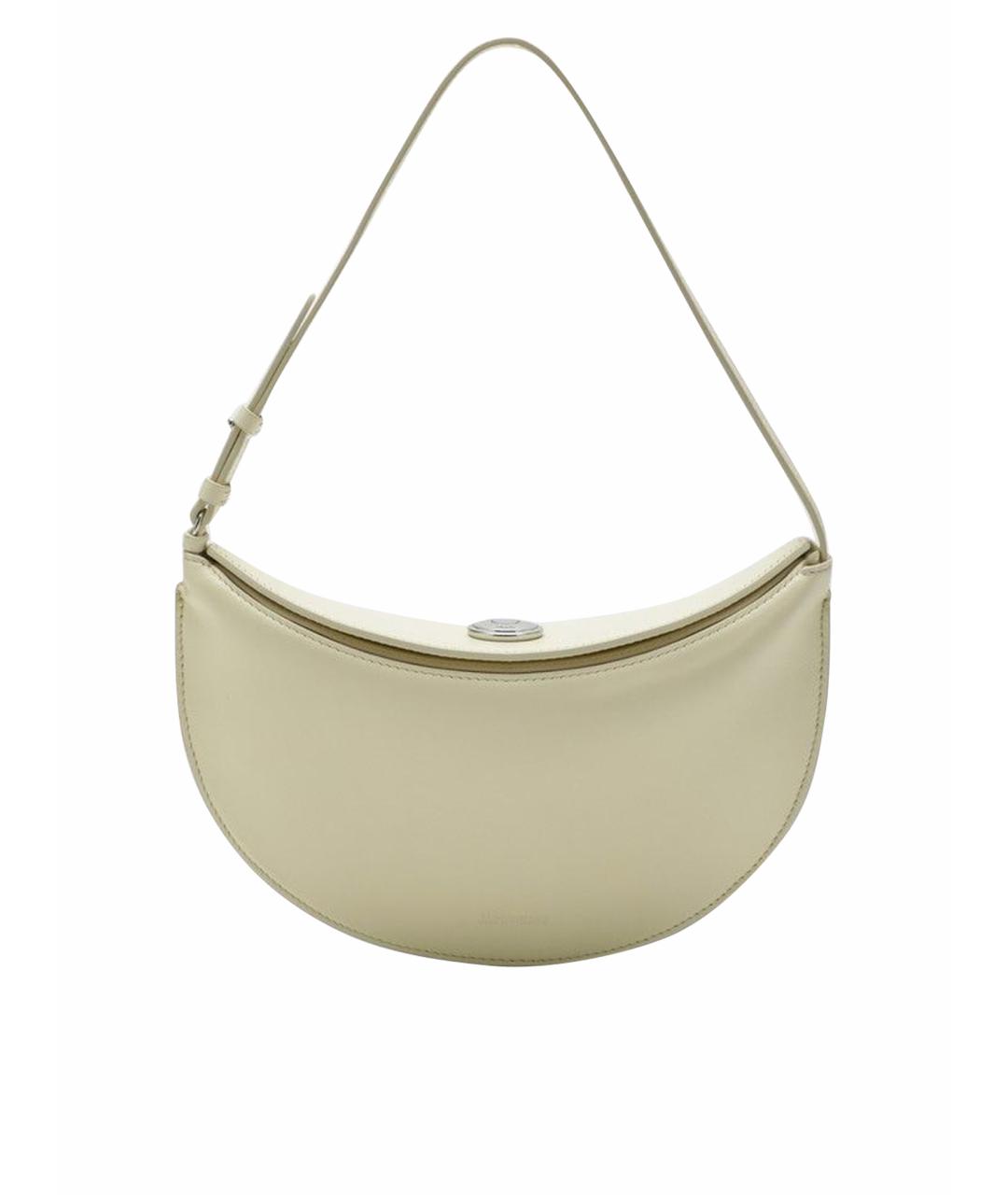 JACQUEMUS Желтая кожаная сумка через плечо, фото 1