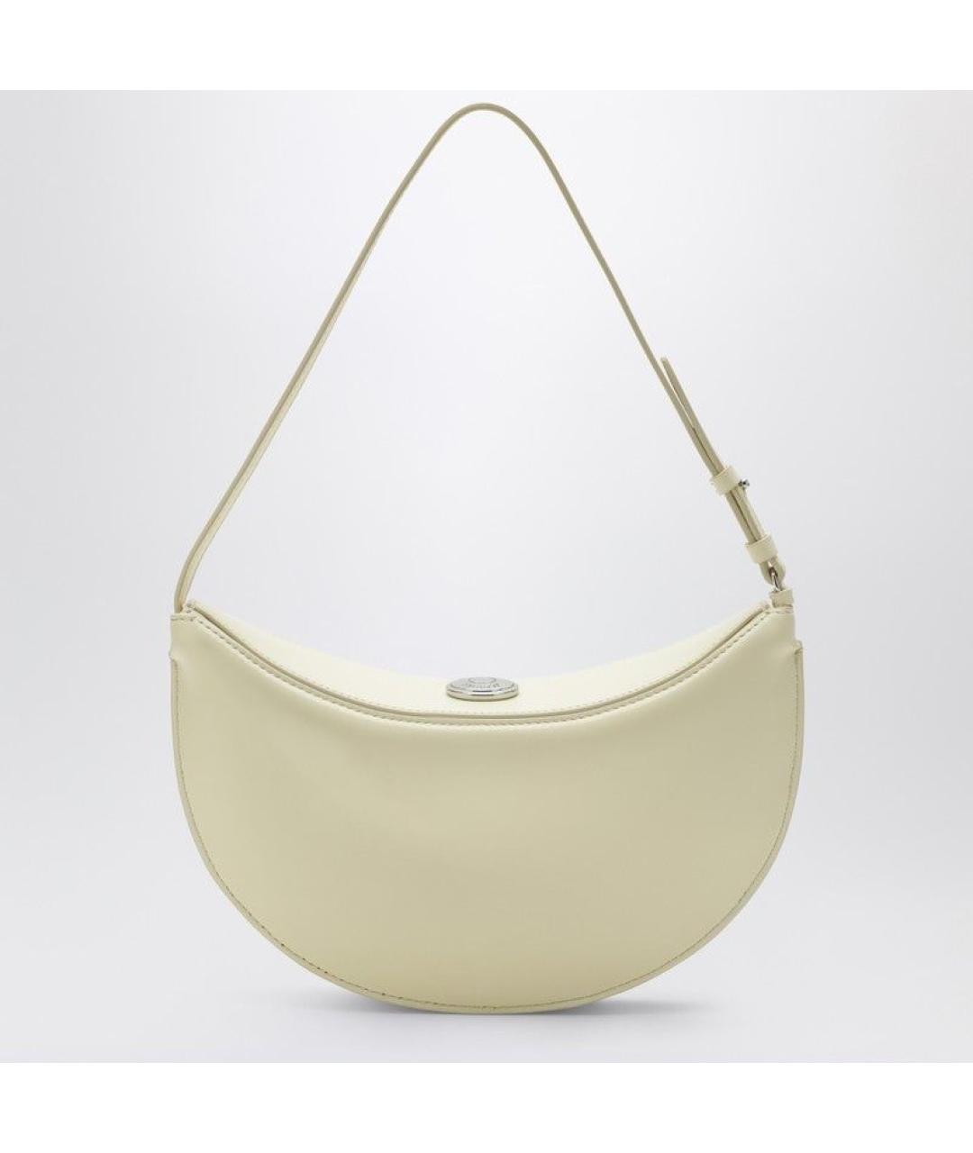 JACQUEMUS Желтая кожаная сумка через плечо, фото 2