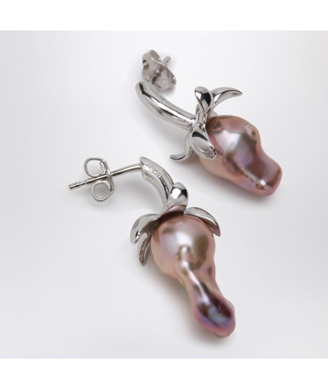 LOEWE Мульти серебряные серьги, фото 2