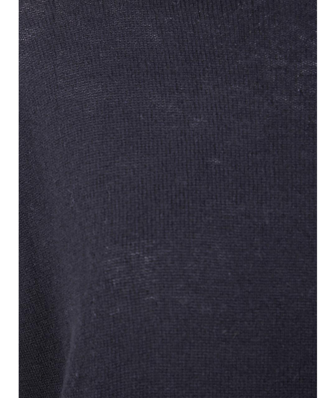 BASE Черная кашемировая водолазка, фото 3