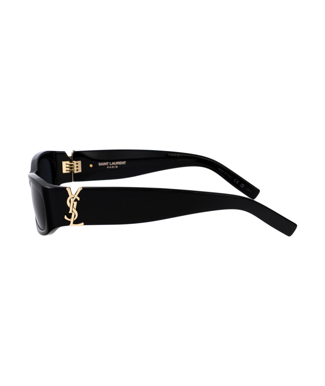 SAINT LAURENT Черные солнцезащитные очки, фото 3