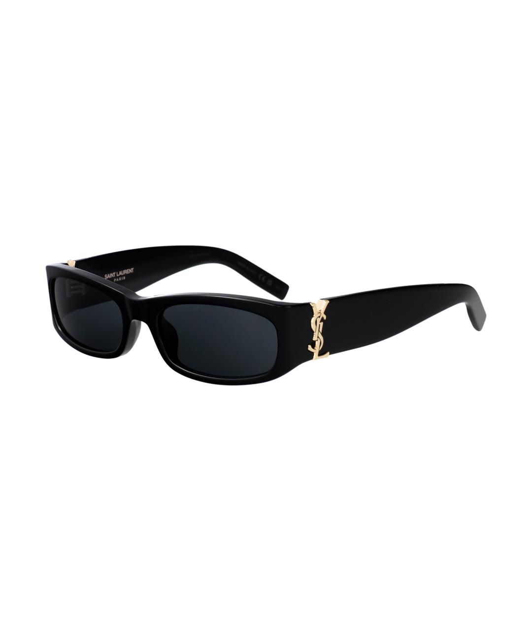 SAINT LAURENT Черные солнцезащитные очки, фото 2