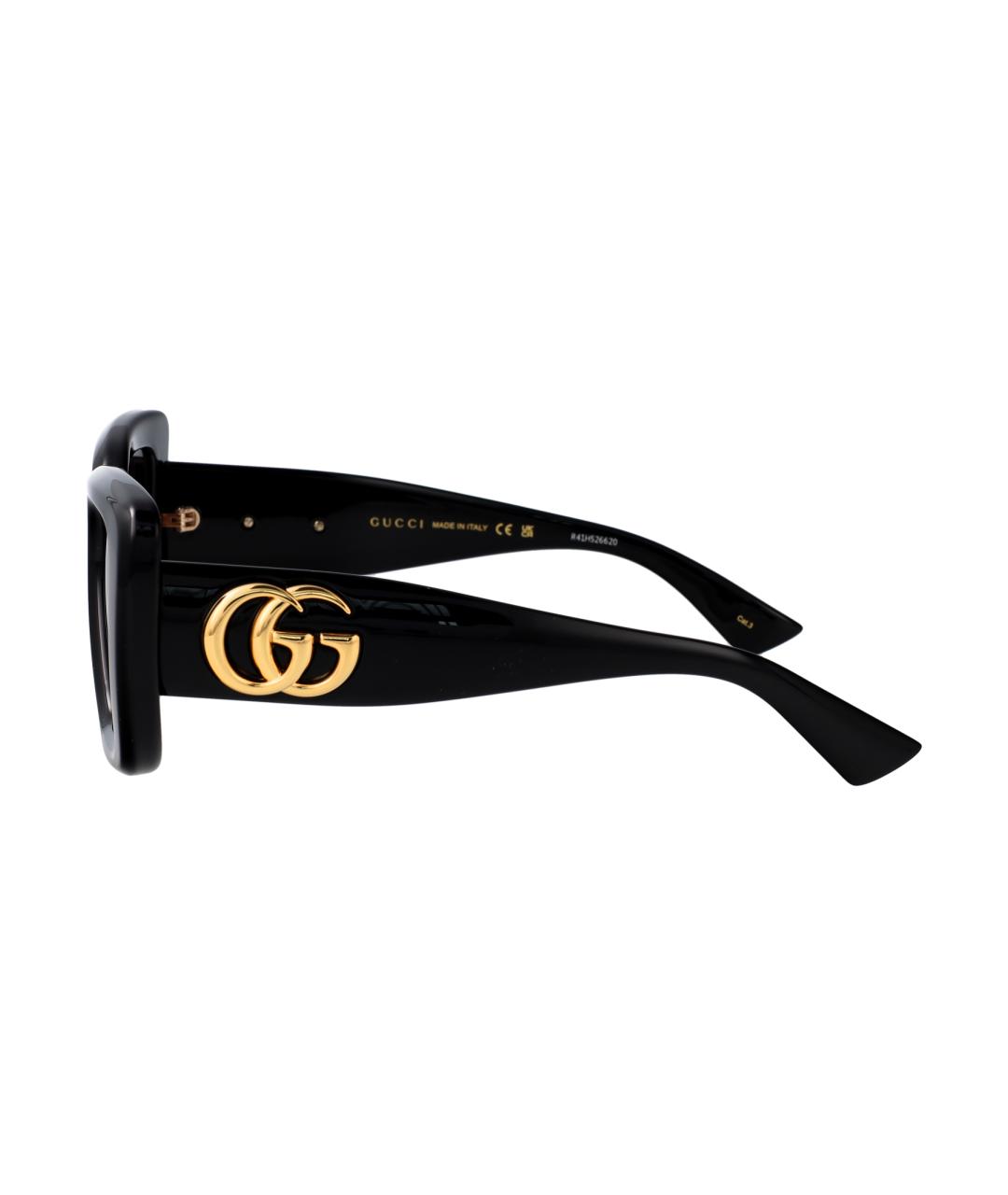 GUCCI Черные солнцезащитные очки, фото 3
