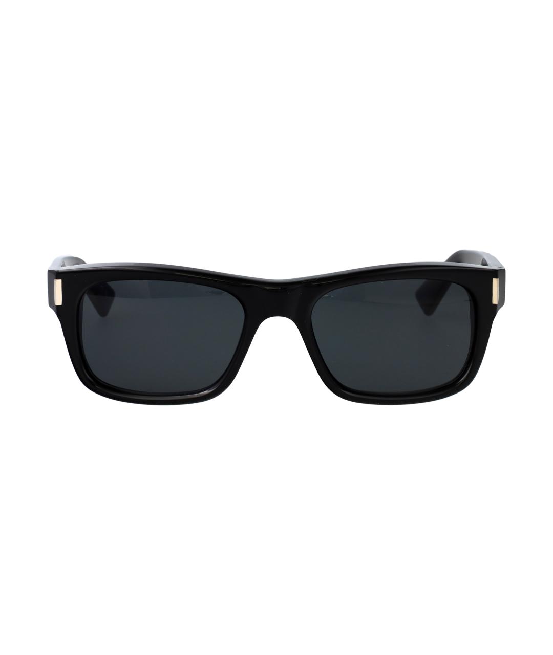 SAINT LAURENT Черные солнцезащитные очки, фото 1