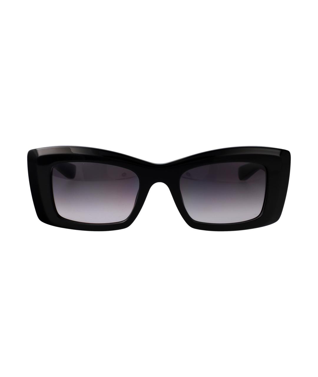 ALEXANDER MCQUEEN Черные солнцезащитные очки, фото 1