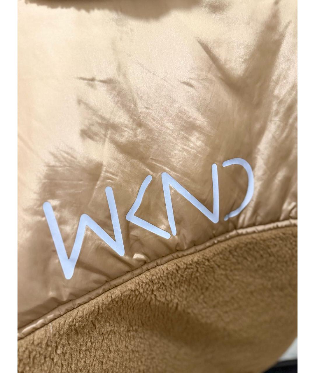 WEEKEND MAX MARA Коричневая шерстяная шуба, фото 8
