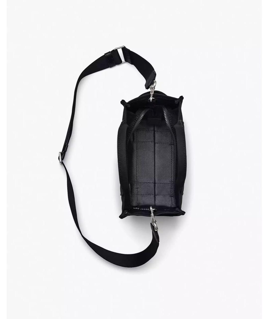 MARC JACOBS Черная хлопковая сумка тоут, фото 5