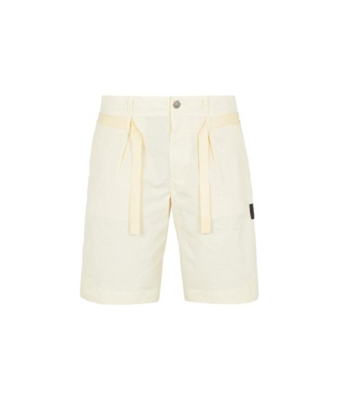 STONE ISLAND Бежевые шорты, фото 1