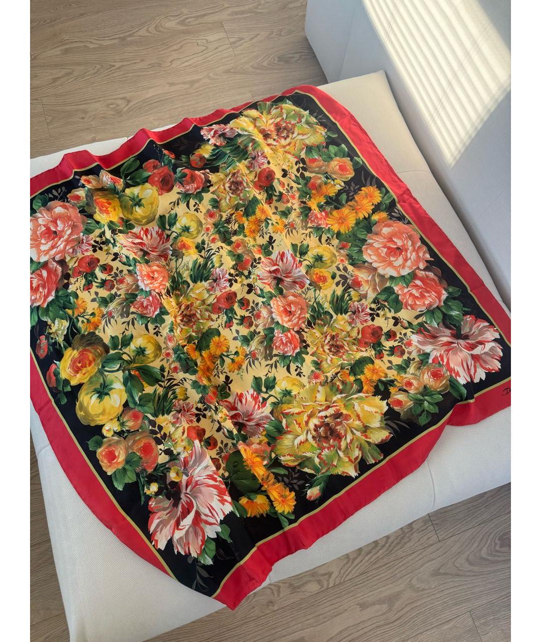 DOLCE&GABBANA Шелковый платок, фото 6