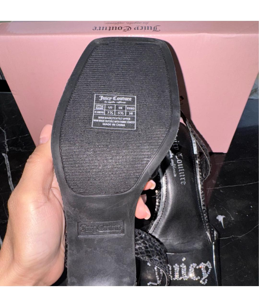 JUICY COUTURE Черные туфли, фото 5