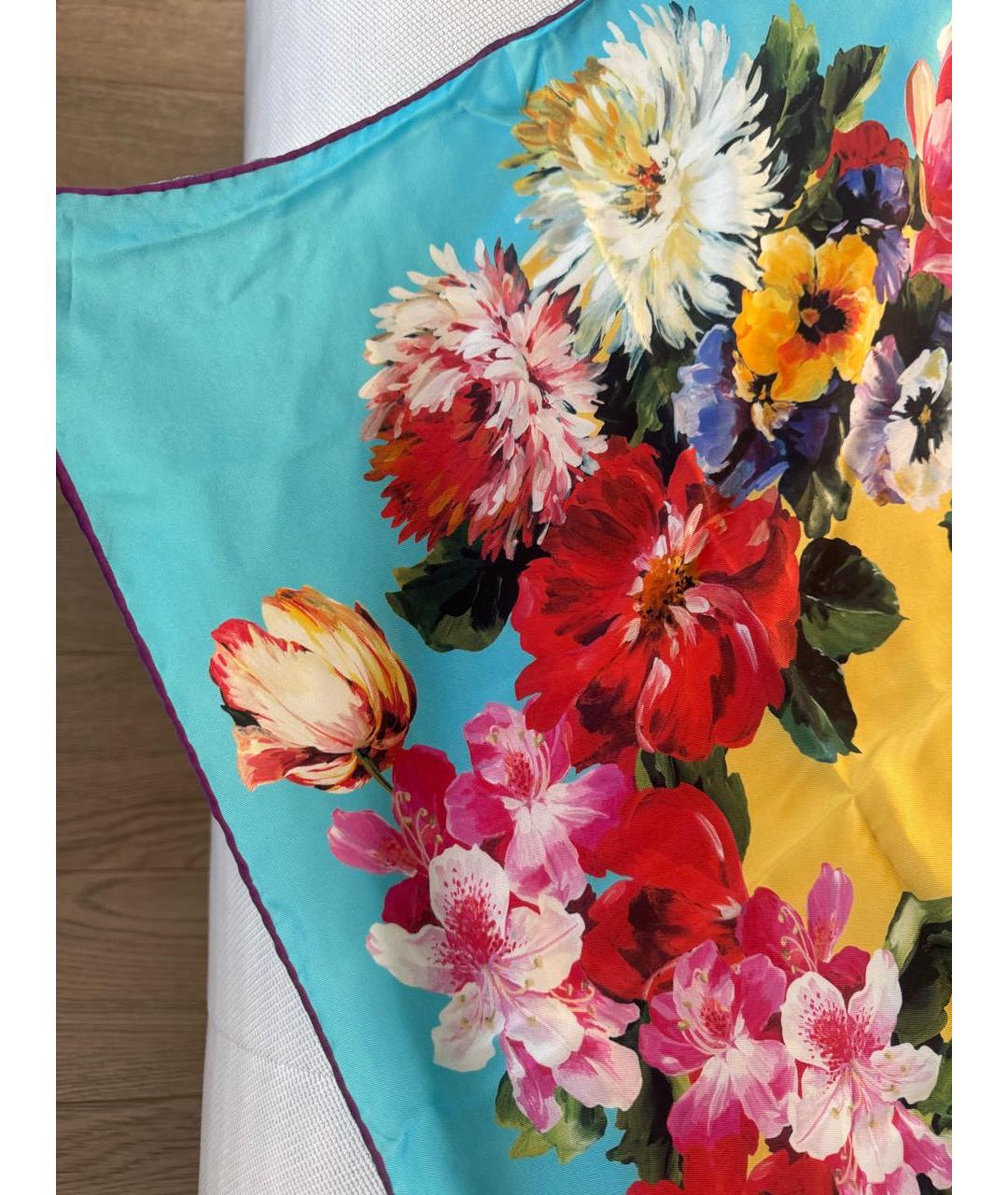 DOLCE&GABBANA Шелковый платок, фото 6