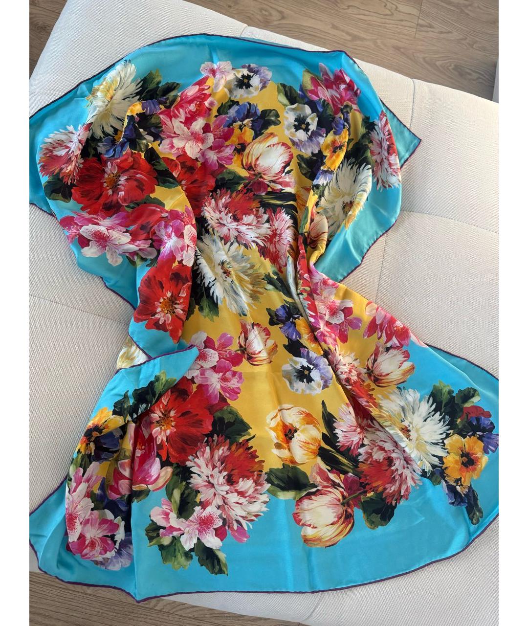 DOLCE&GABBANA Шелковый платок, фото 3