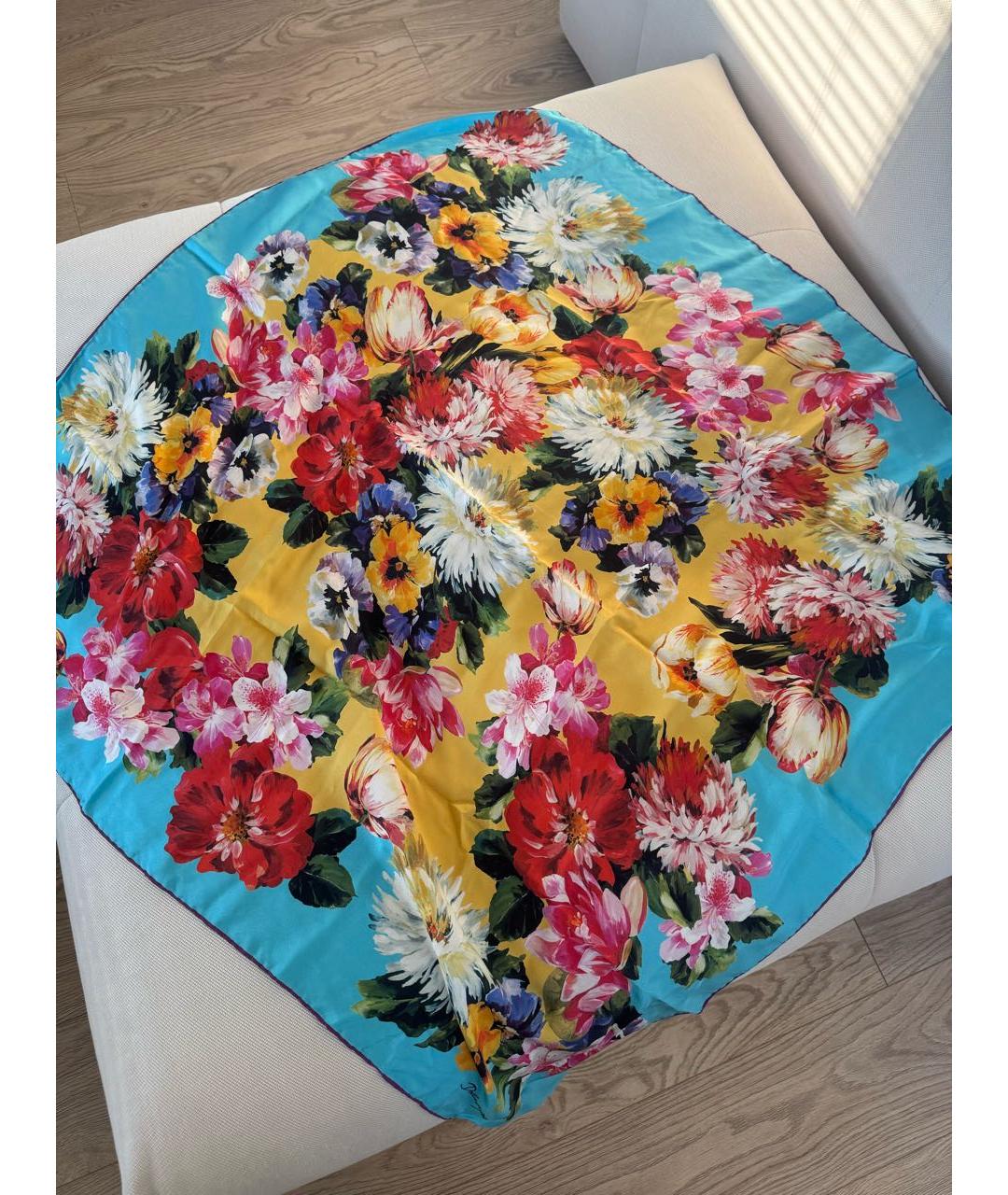 DOLCE&GABBANA Шелковый платок, фото 8