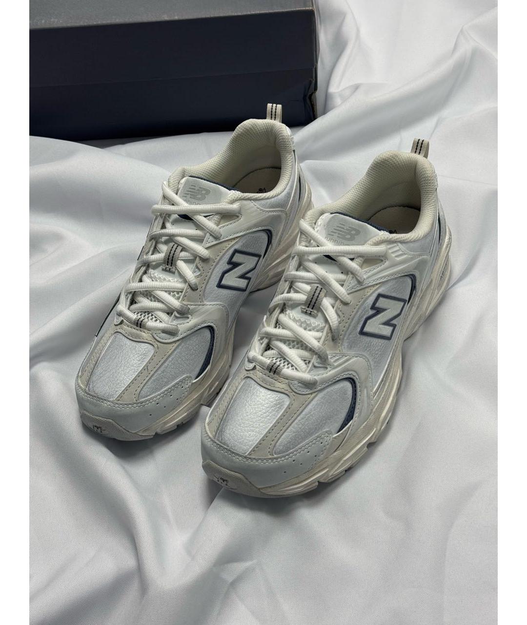 NEW BALANCE Серые синтетические кроссовки, фото 4