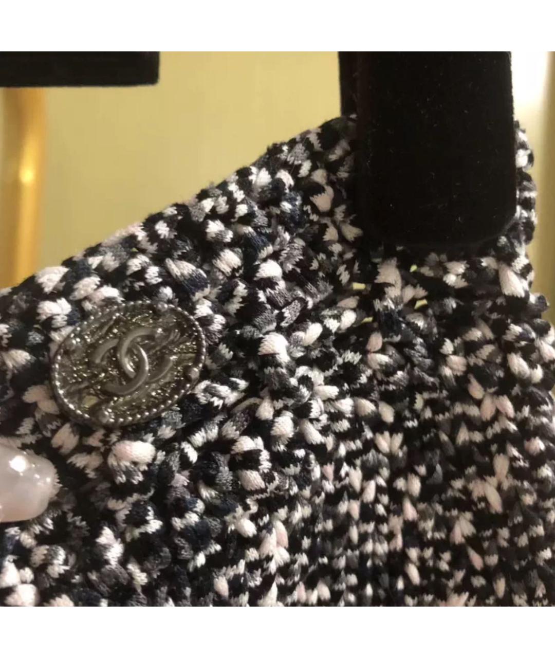 CHANEL Серая юбка мини, фото 6