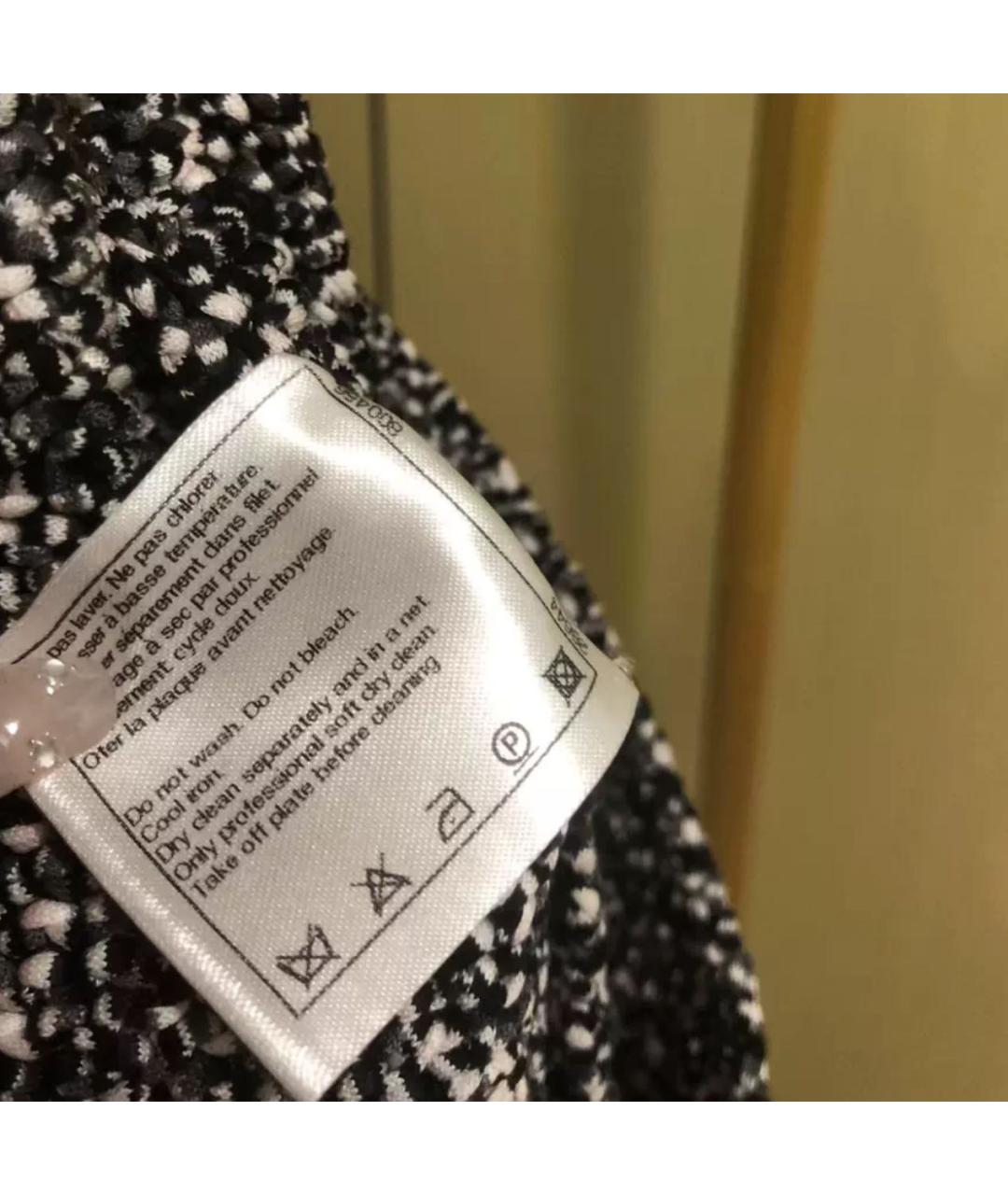 CHANEL Серая юбка мини, фото 4