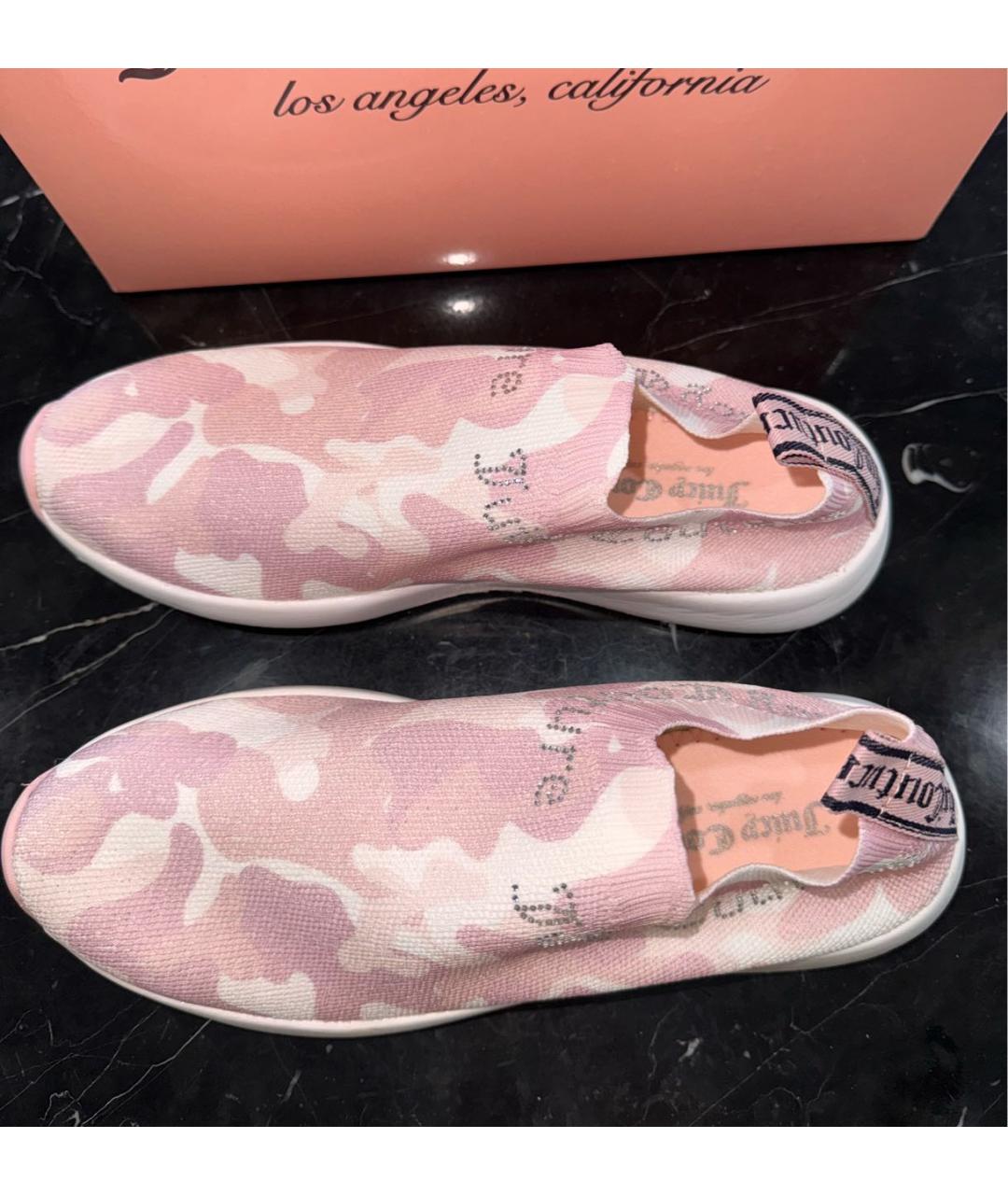 JUICY COUTURE Розовые кроссовки, фото 3