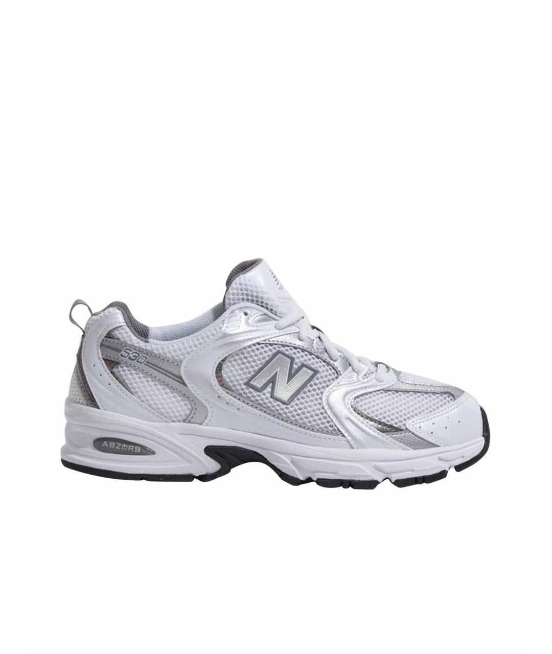NEW BALANCE Белые синтетические кроссовки, фото 1