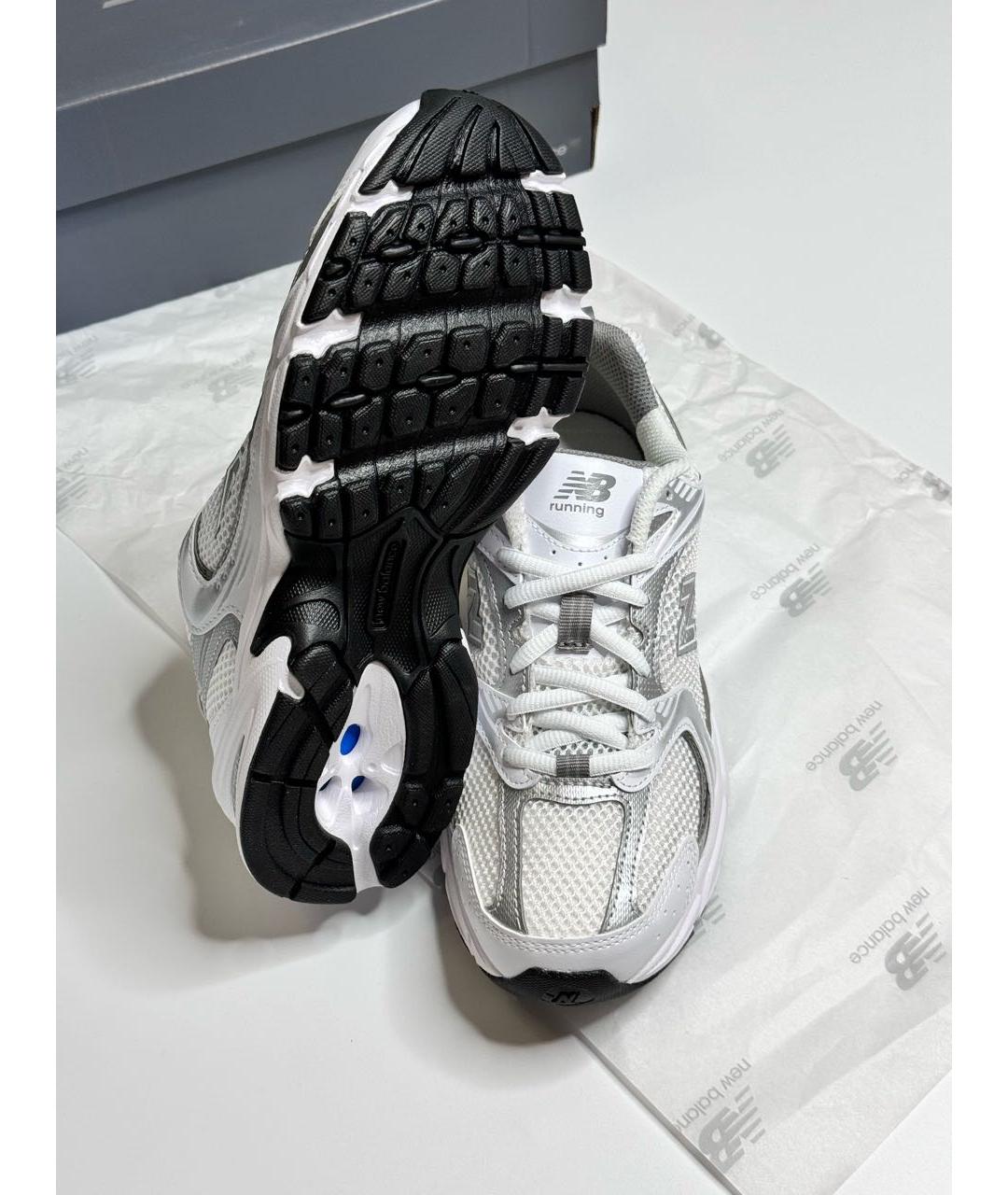 NEW BALANCE Белые синтетические кроссовки, фото 5