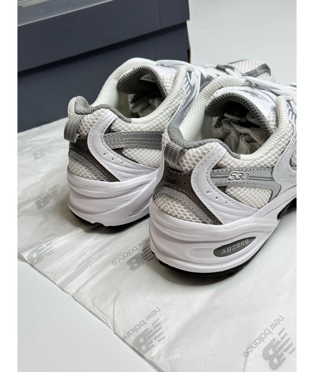 NEW BALANCE Белые синтетические кроссовки, фото 6
