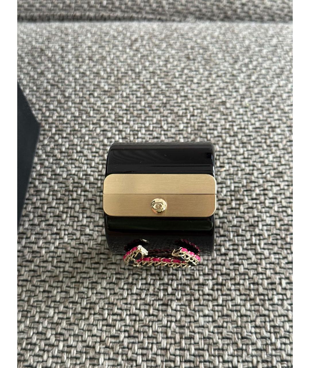 CHANEL Черный браслет, фото 4