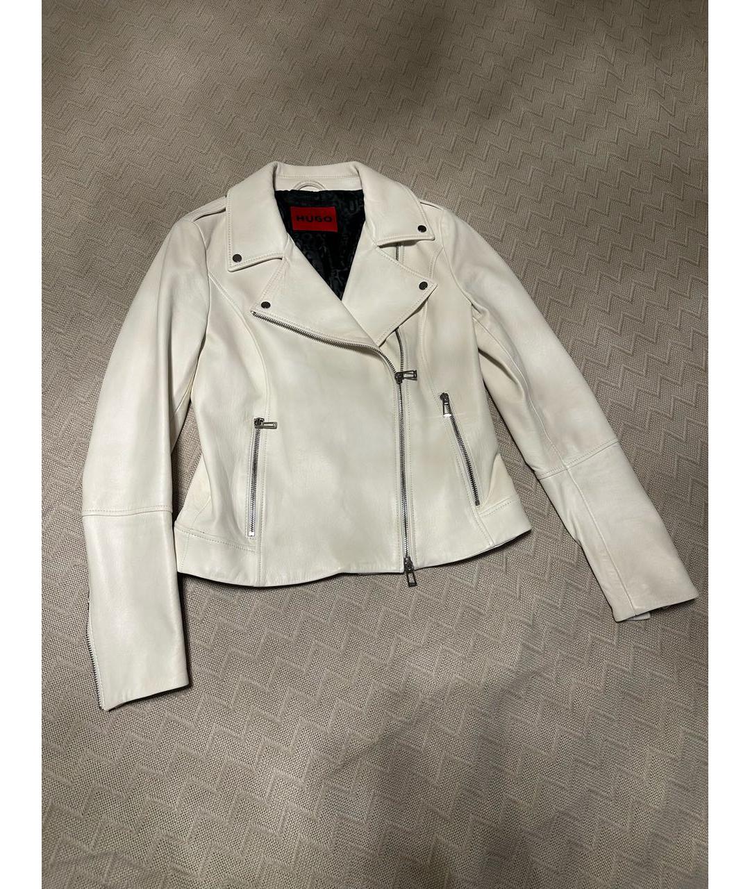 HUGO Белая куртка, фото 2