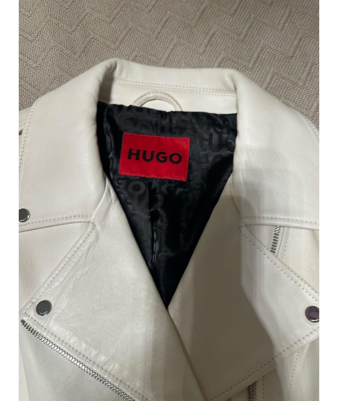 HUGO Белая куртка, фото 3