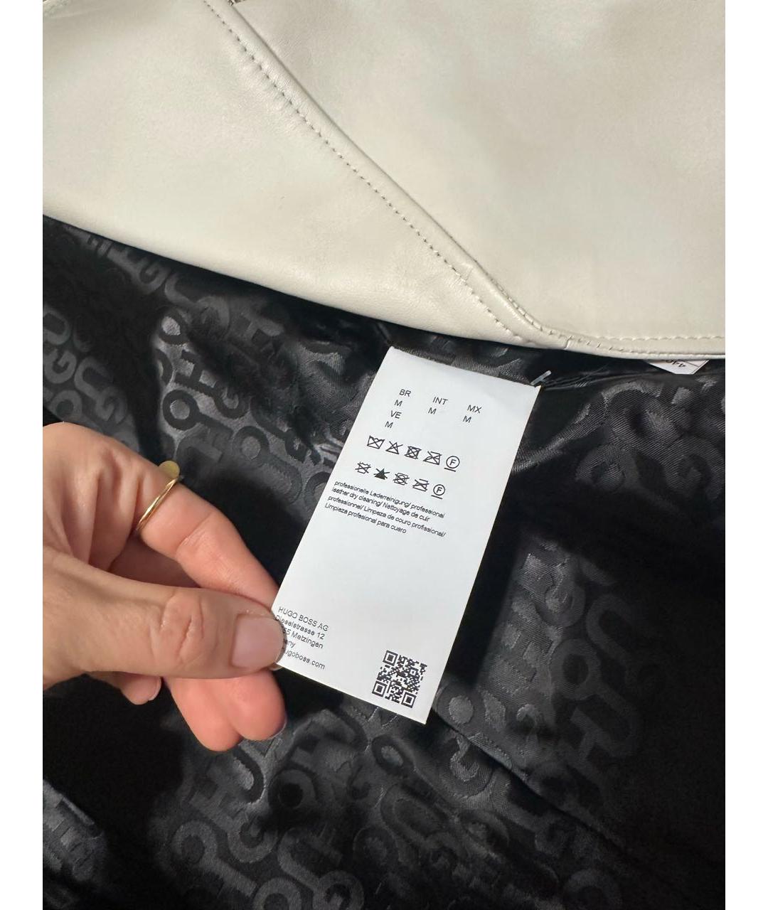 HUGO Белая куртка, фото 7