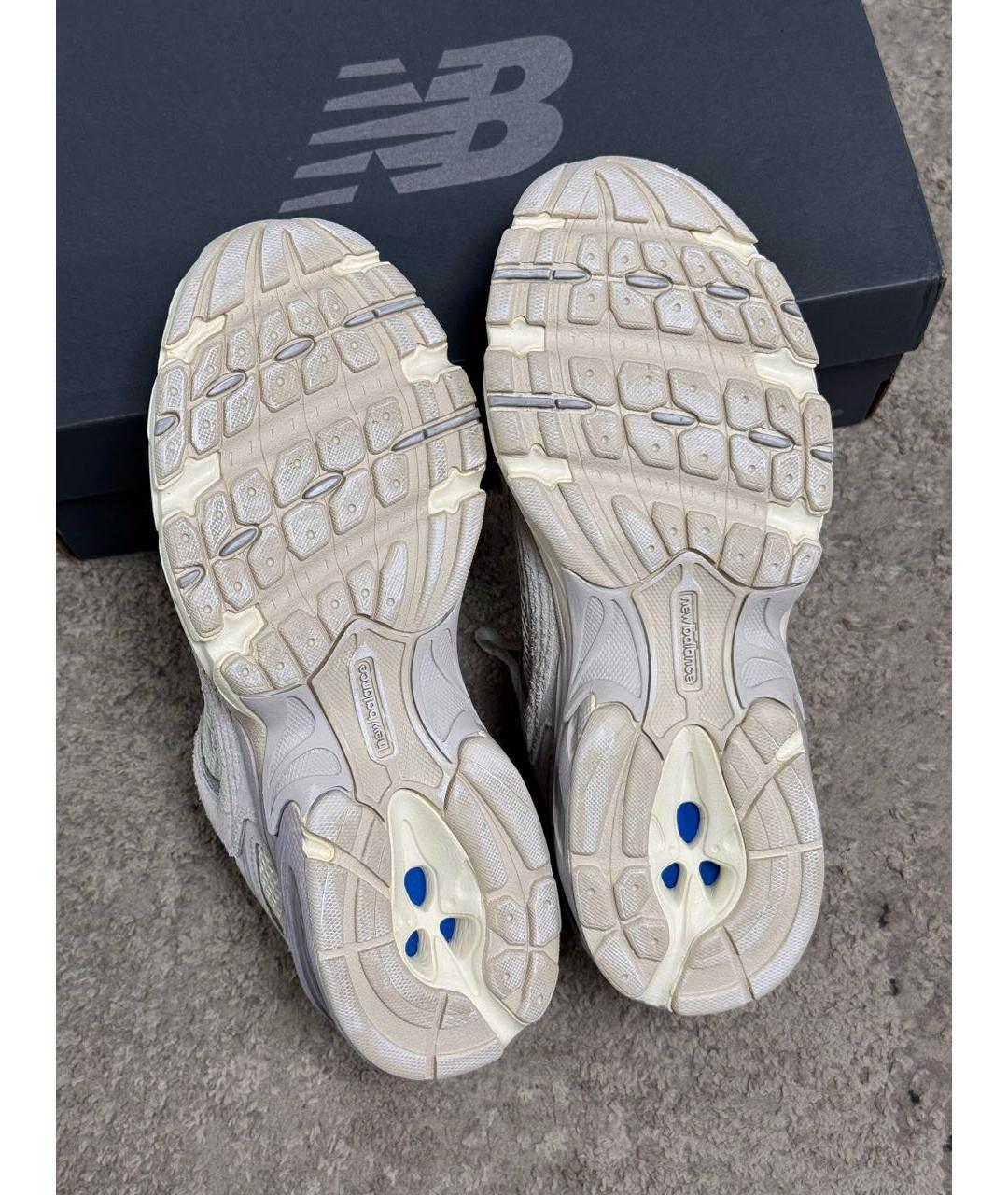 NEW BALANCE Бежевые синтетические кроссовки, фото 7