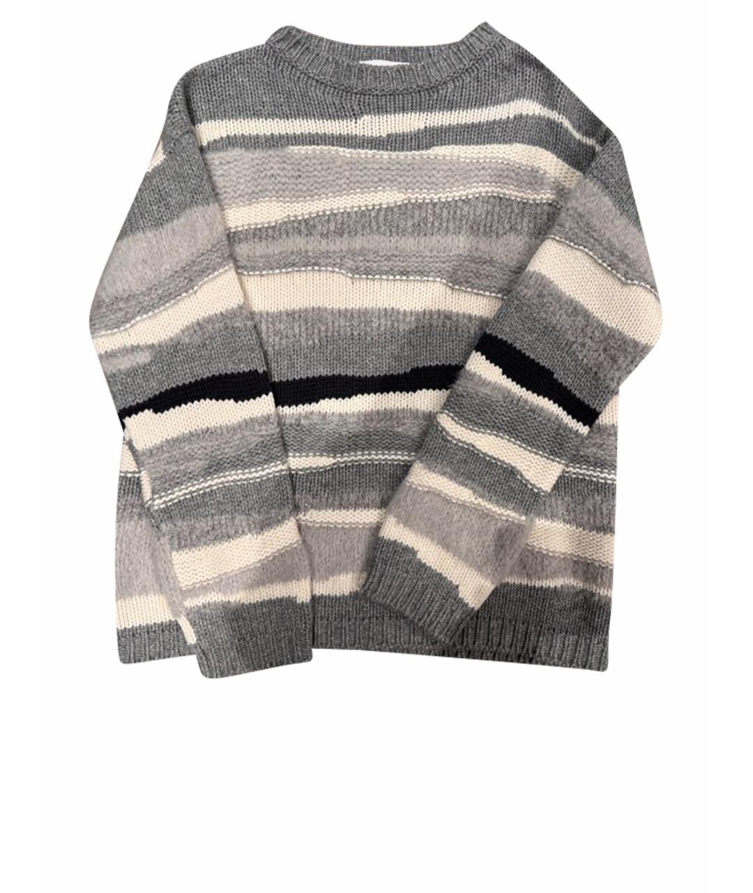 FABIANA FILIPPI Серый кашемировый джемпер / свитер, фото 1
