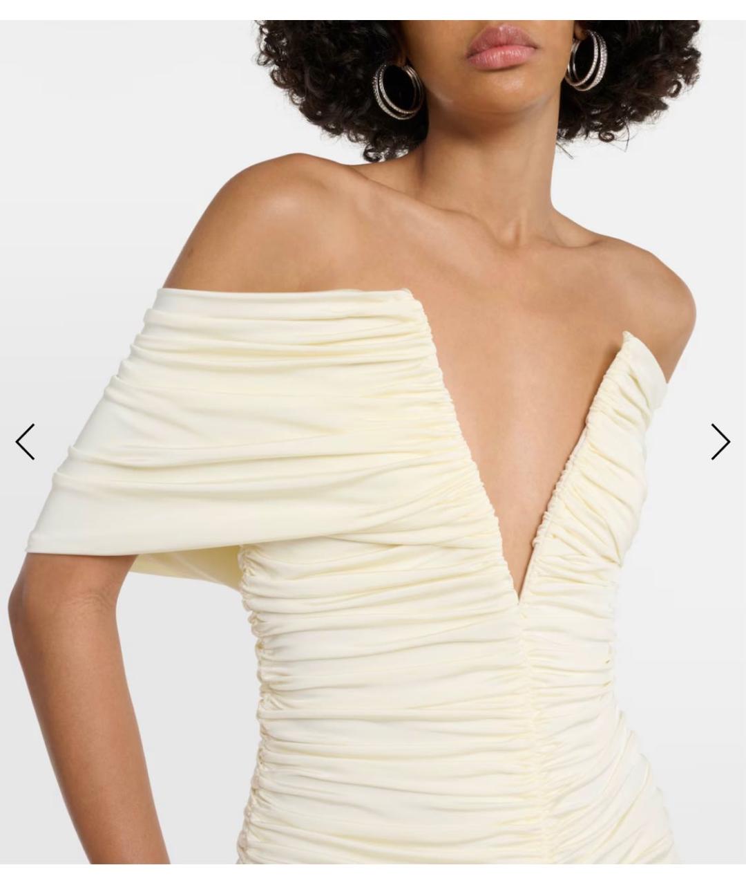 MAGDA BUTRYM Бежевая вискозная блузы, фото 3