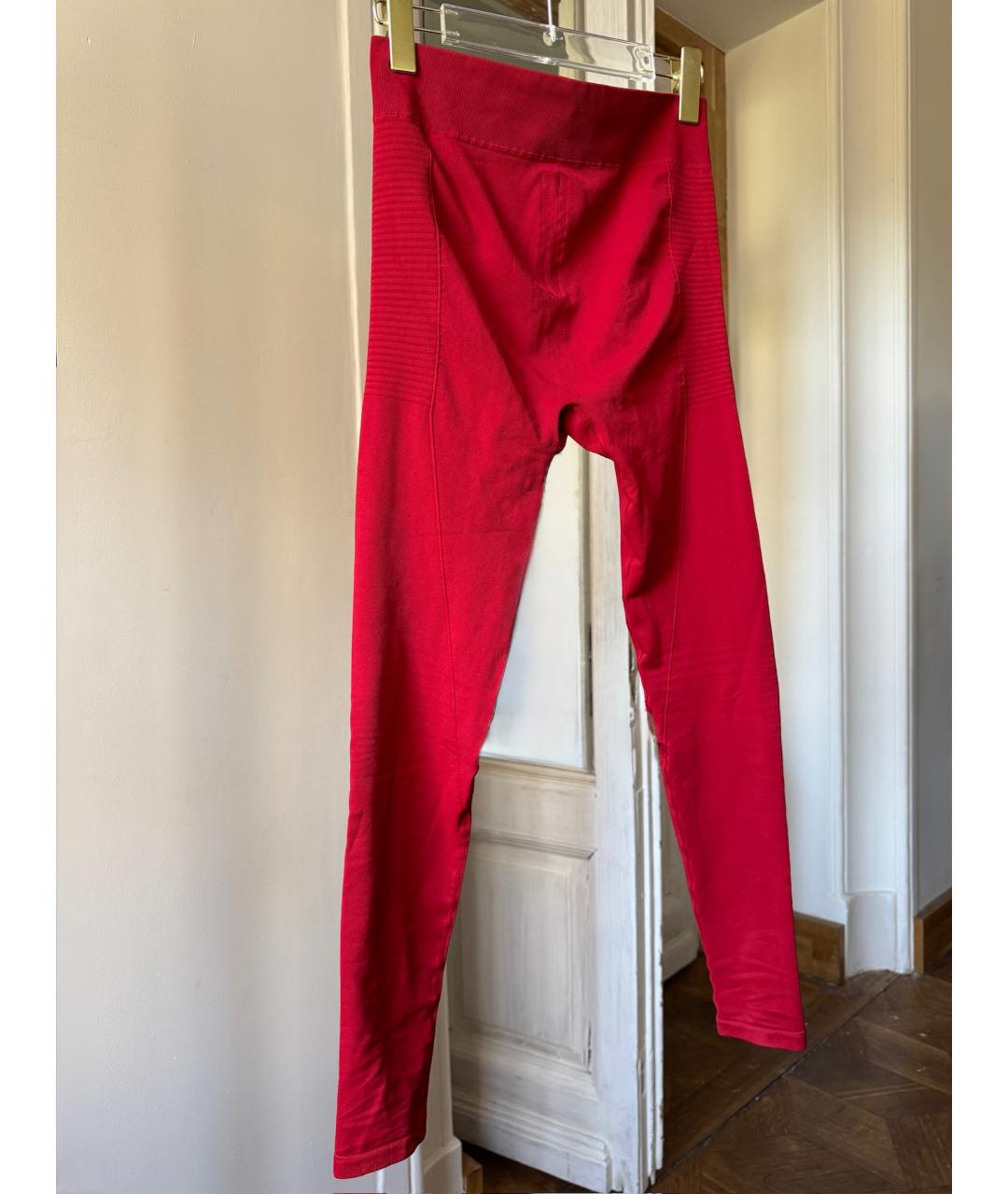 RICK OWENS Красный полиамидовый спортивные костюмы, фото 8