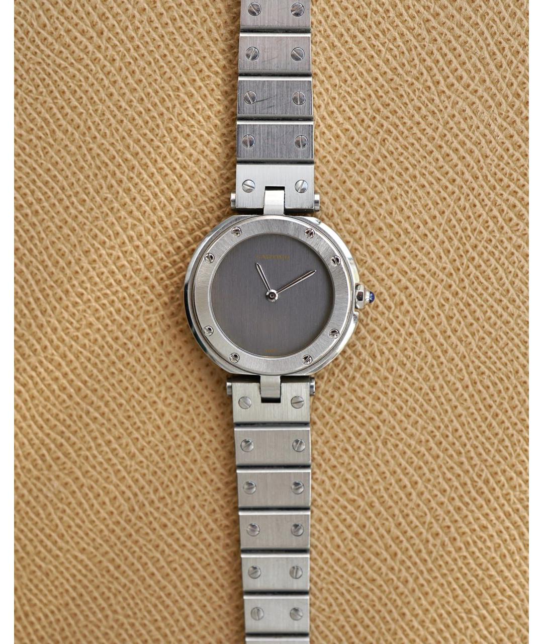 CARTIER Серебряные часы, фото 9